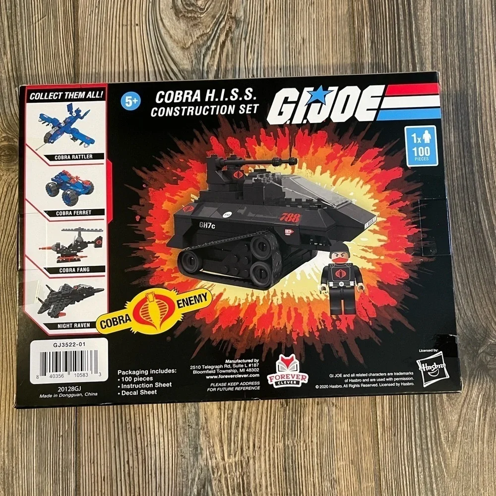 NIB G.I.Joe Cobra H.I.S.S Set